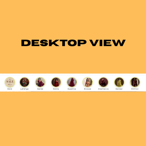 Circle Category section | A shopify section for categories.