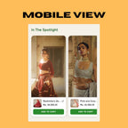 Shop from reel | E-comerce video section.